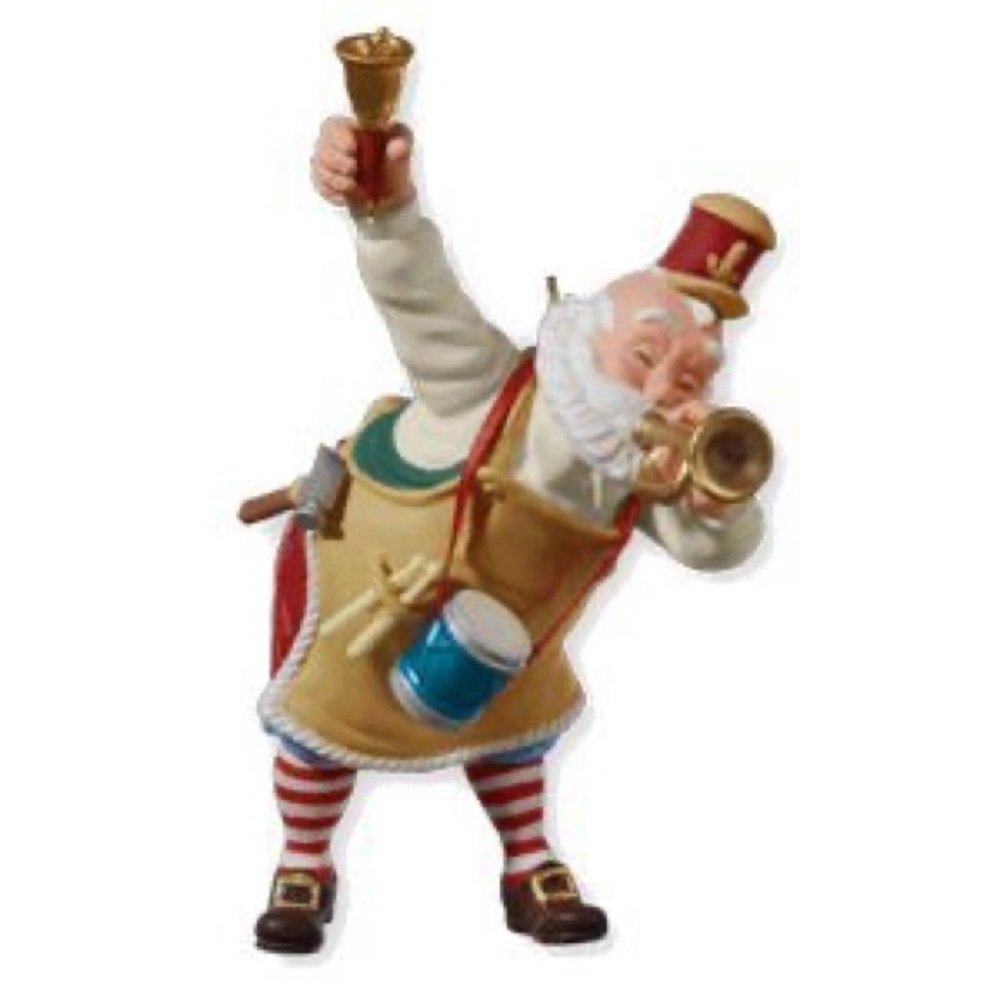 Toymaker Santa 2010 Hallmark Ornament, 11th in Series